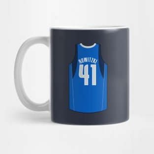 Dirk Nowitzki Dallas Jersey Qiangy Mug